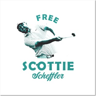 Scottie-Scheffler Posters and Art